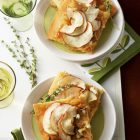 Savory Onion & Apple Tart