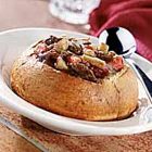 Beef Stew Provencal in a Bread Bowl