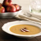 Roasted Ontario Apple and Sweet Potato Soup