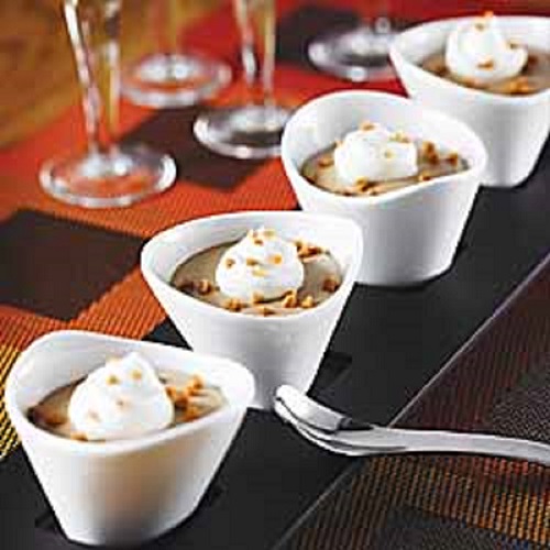 Toffee Coffee Caramel Pots de Creme - RecipesNow!