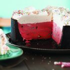 Deep Dish Watermelon Ice Cream Cake
