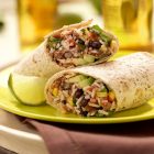 Rice and Beef Burritos