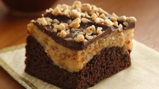 Peanut ButterToffee Cheesecake Brownies - RecipesNow!